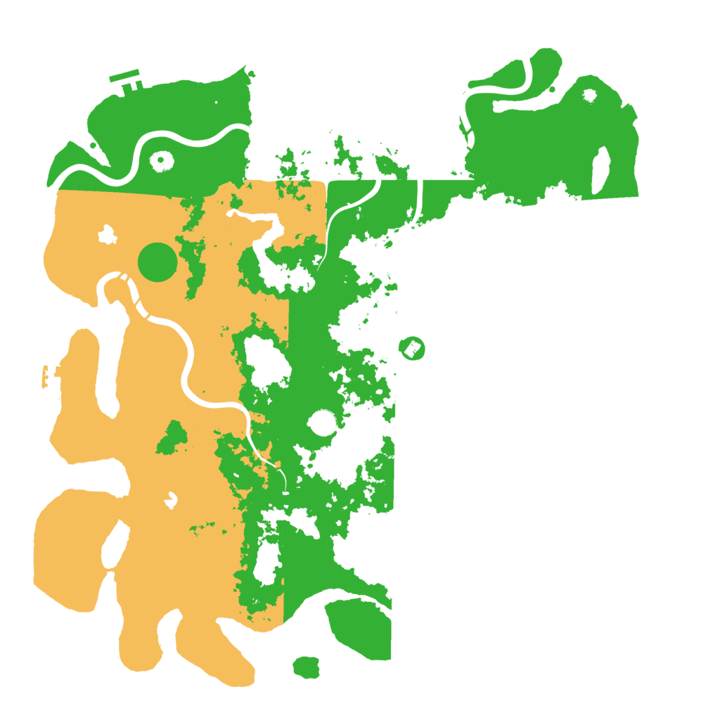 Biome Rust Map: Procedural Map, Size: 4800, Seed: 1515041706