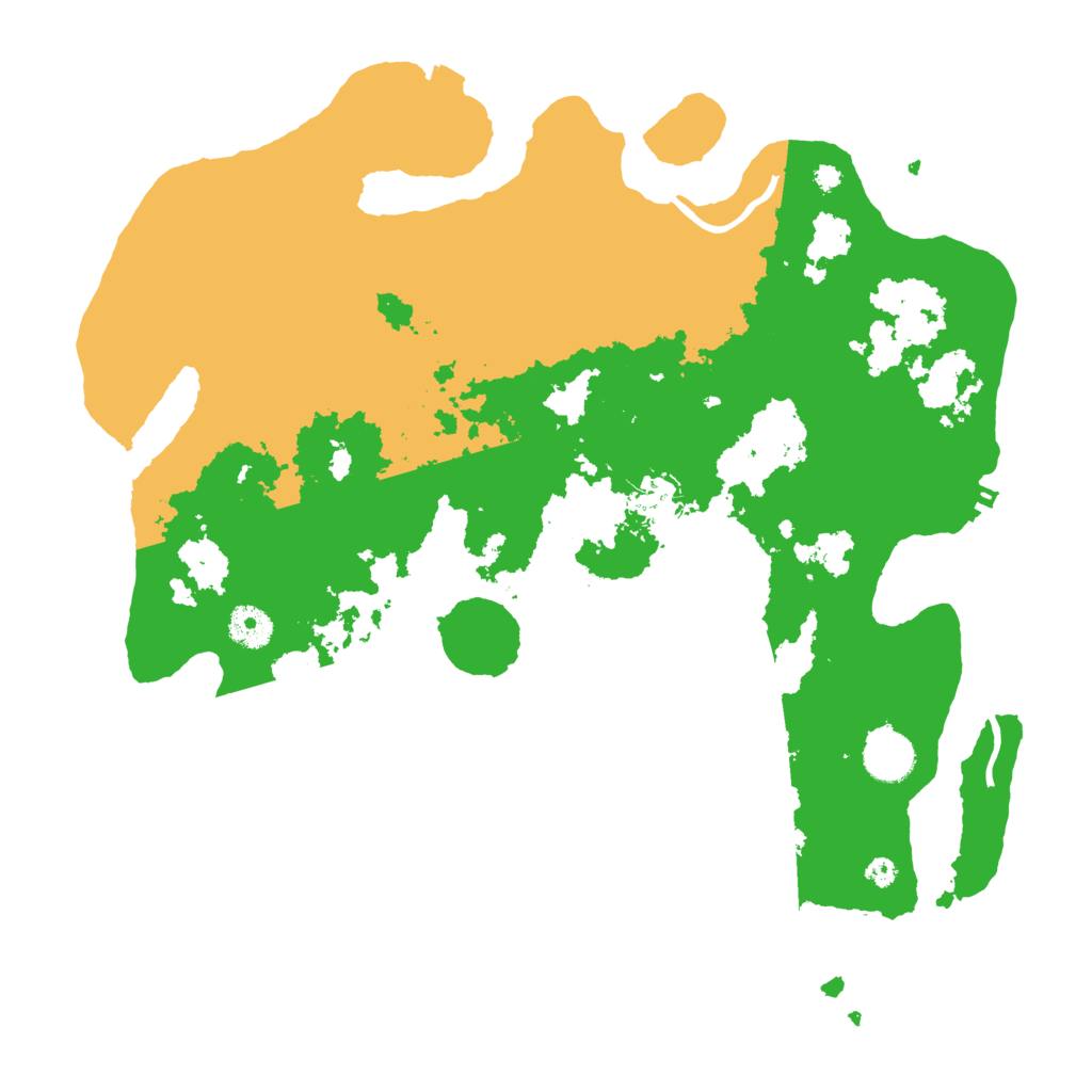 Biome Rust Map: Procedural Map, Size: 3800, Seed: 1279001406