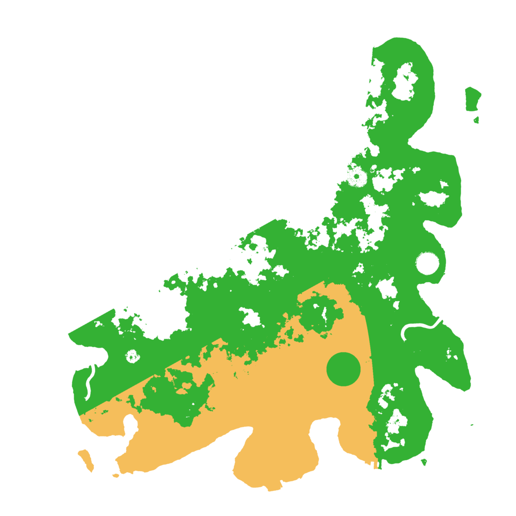 Biome Rust Map: Procedural Map, Size: 4000, Seed: 568934573