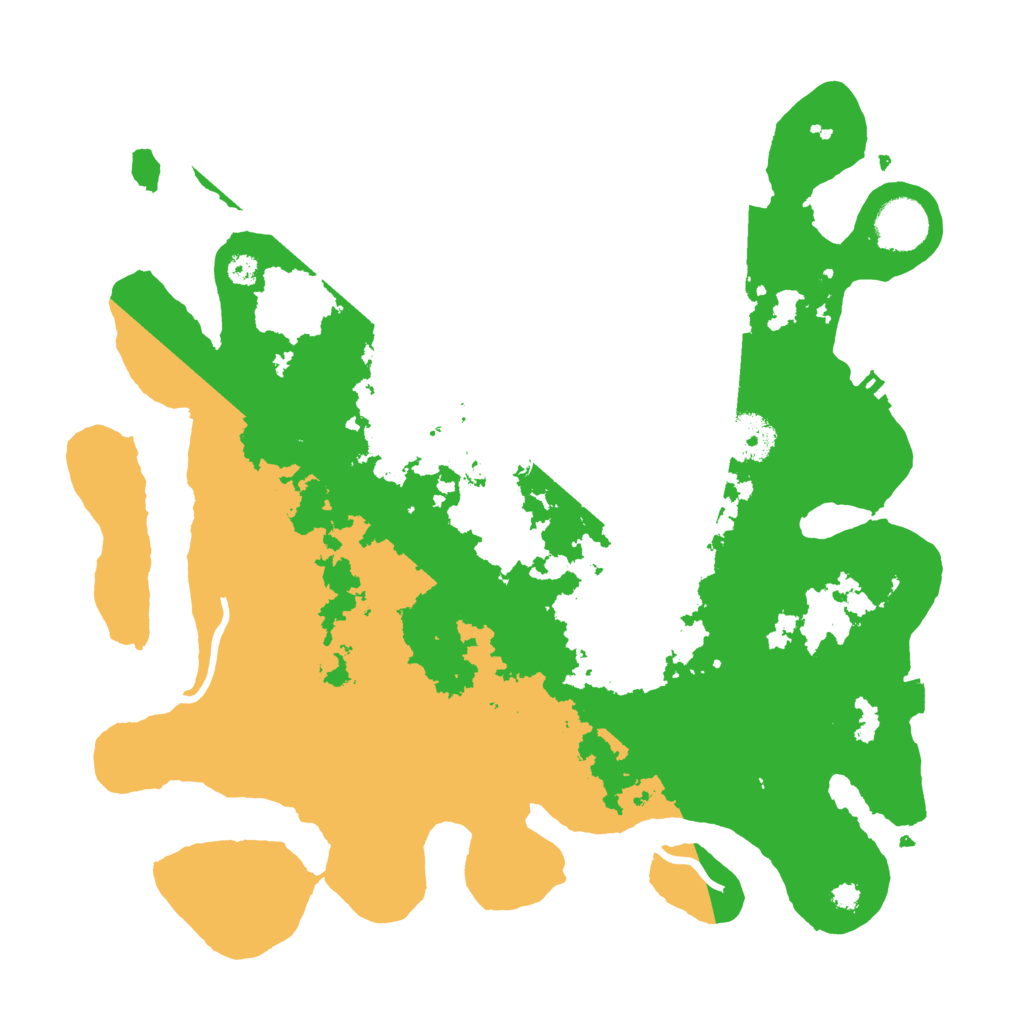 Biome Rust Map: Procedural Map, Size: 3450, Seed: 972876