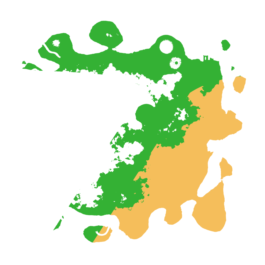 Biome Rust Map: Procedural Map, Size: 3450, Seed: 36152747