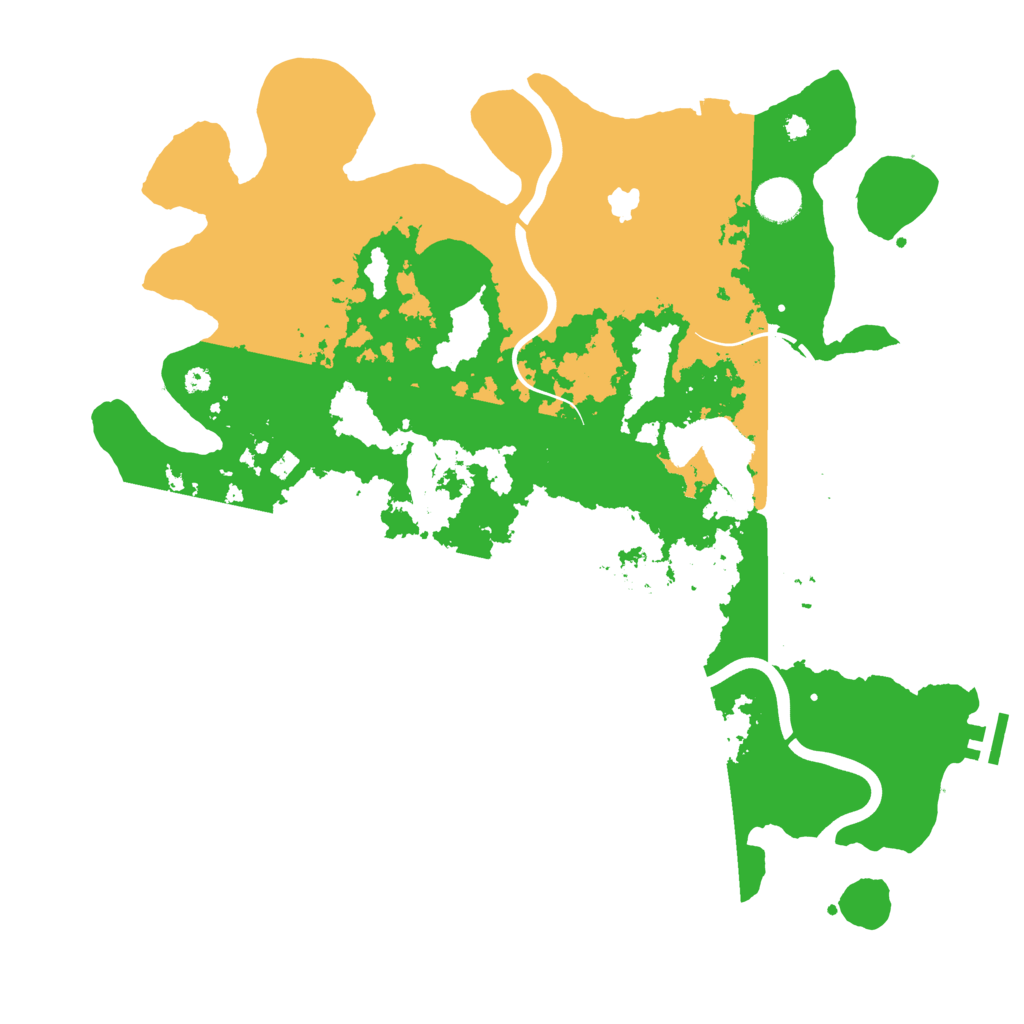 Biome Rust Map: Procedural Map, Size: 4000, Seed: 336739718