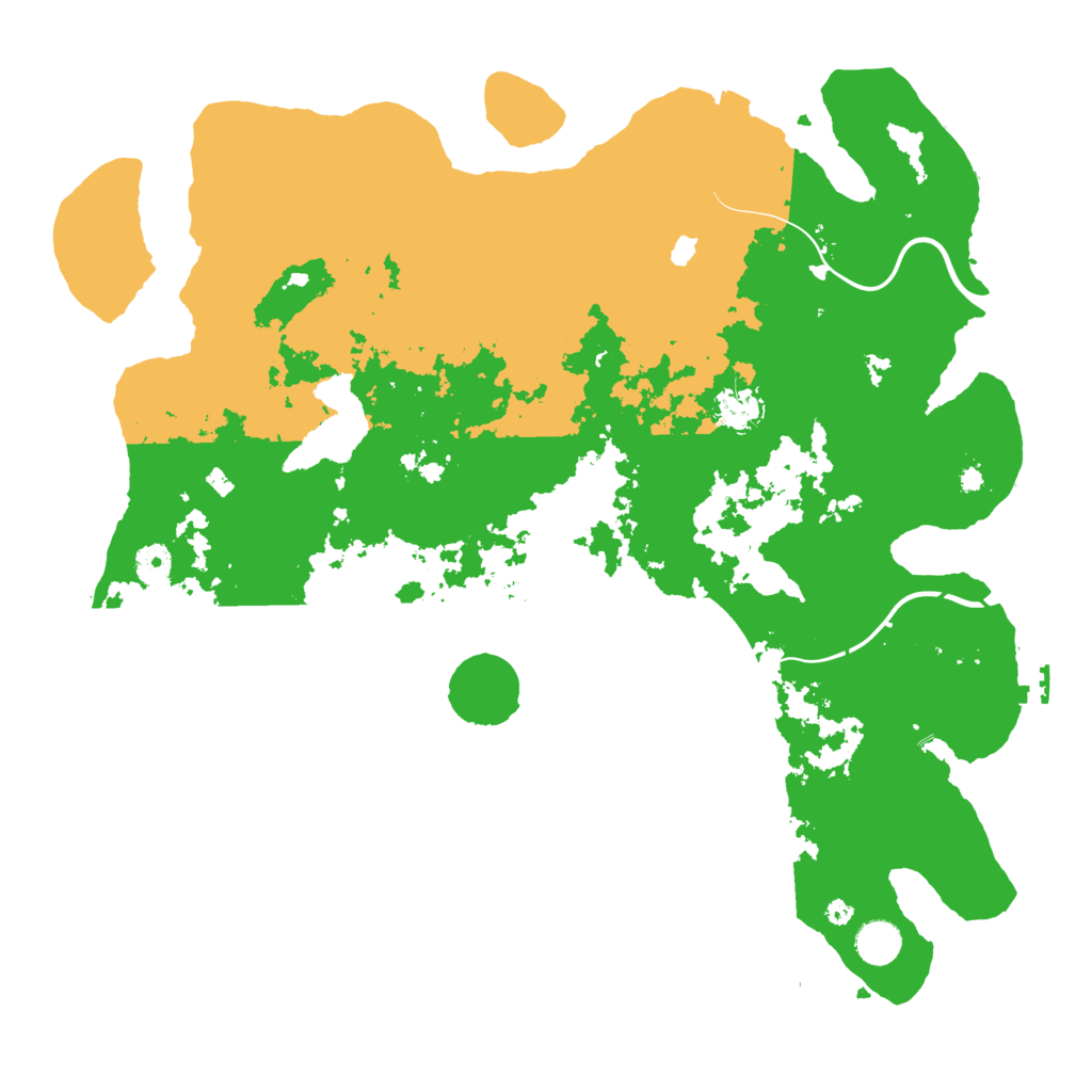 Biome Rust Map: Procedural Map, Size: 4250, Seed: 1892507299