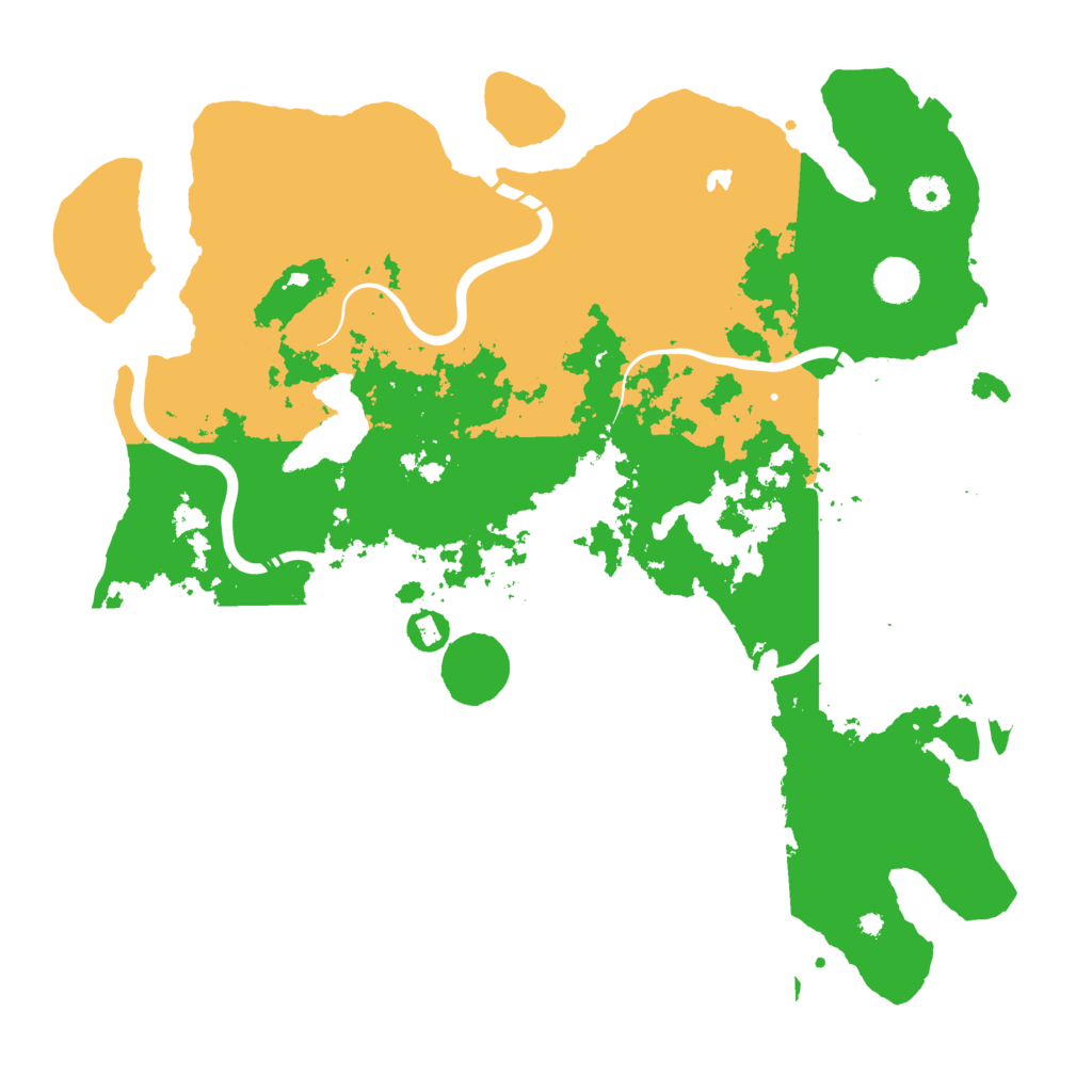 Biome Rust Map: Procedural Map, Size: 4250, Seed: 1892507299