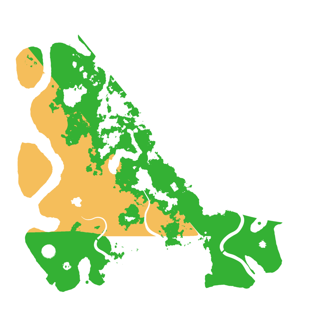Biome Rust Map: Procedural Map, Size: 4000, Seed: 672885886