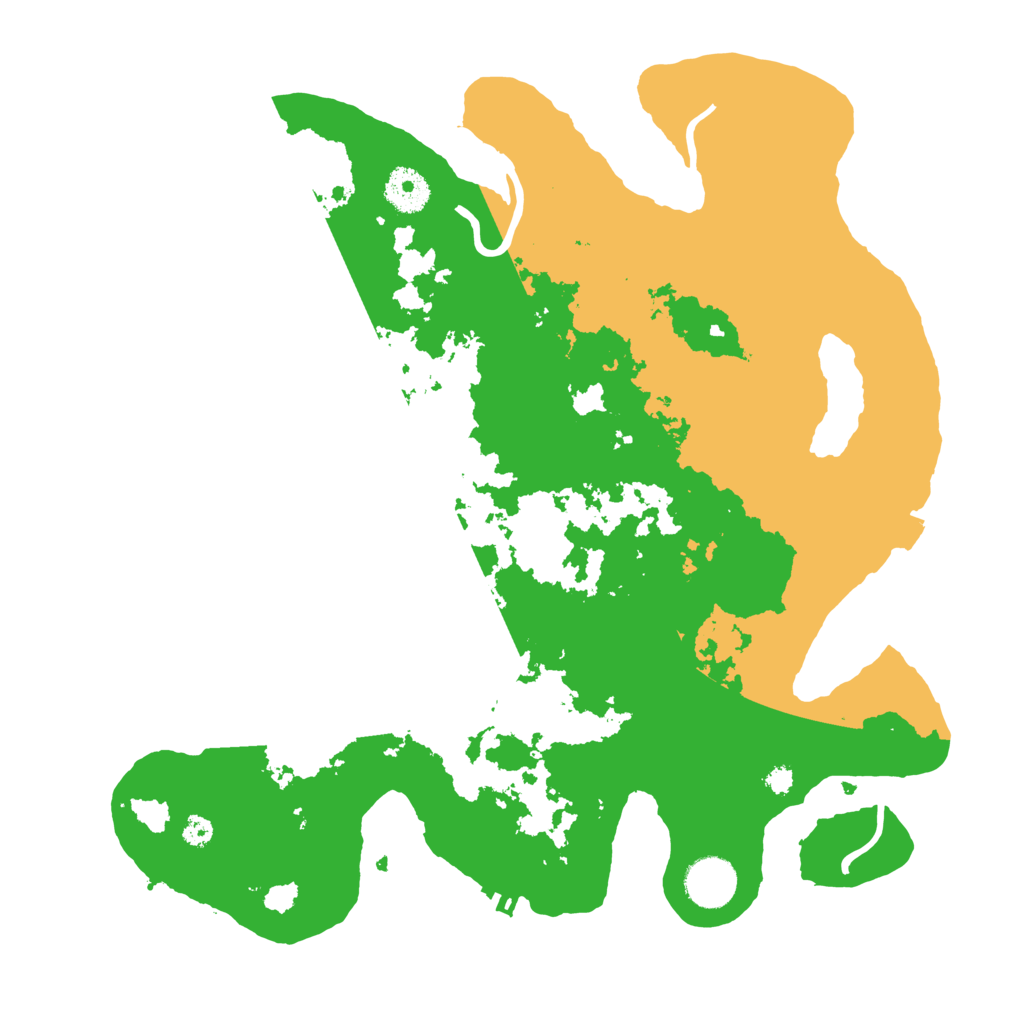 Biome Rust Map: Procedural Map, Size: 3500, Seed: 1177118903