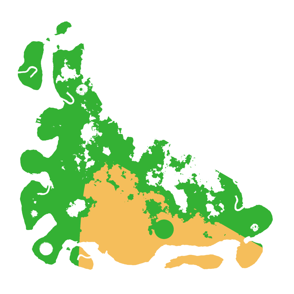Biome Rust Map: Procedural Map, Size: 4000, Seed: 681745