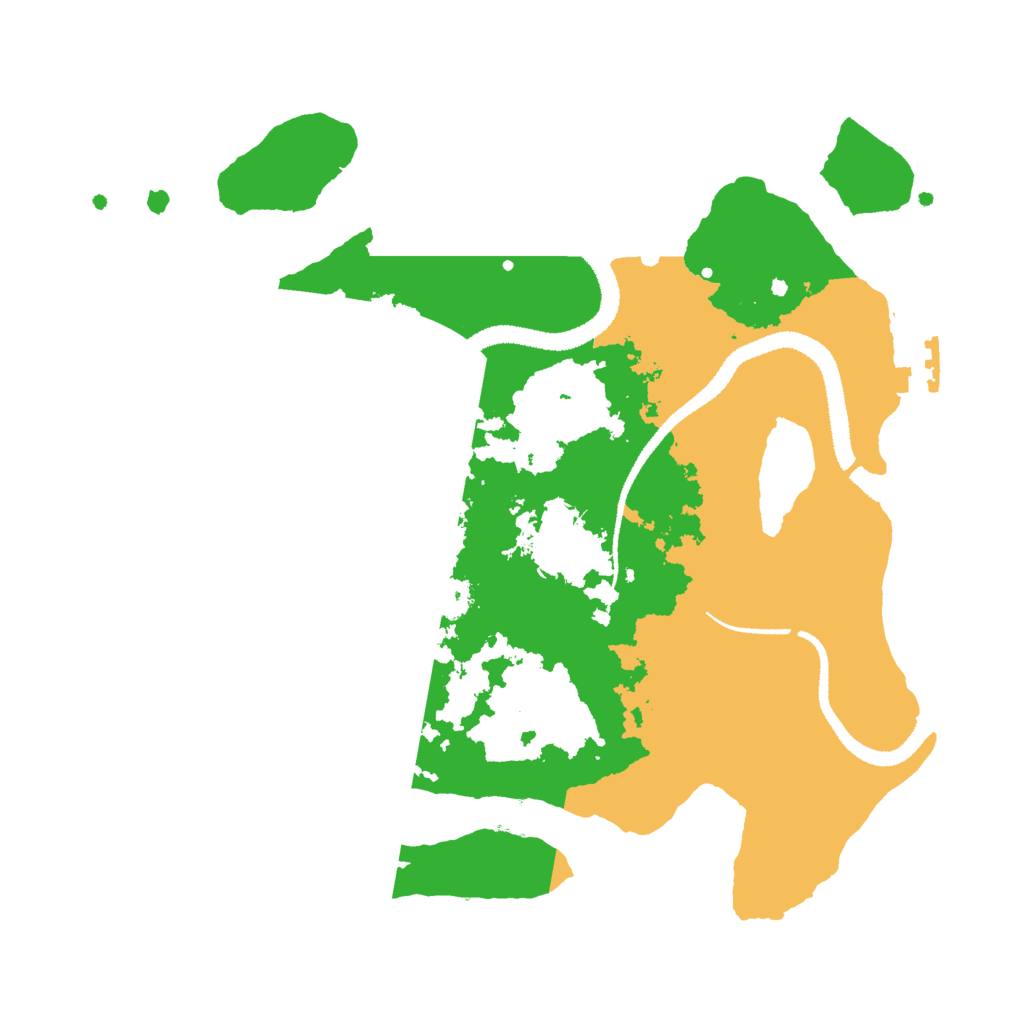 Biome Rust Map: Procedural Map, Size: 2800, Seed: 8957053