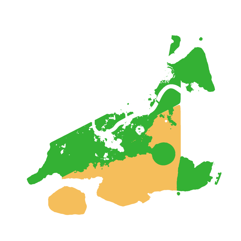 Biome Rust Map: Procedural Map, Size: 2800, Seed: 5624257