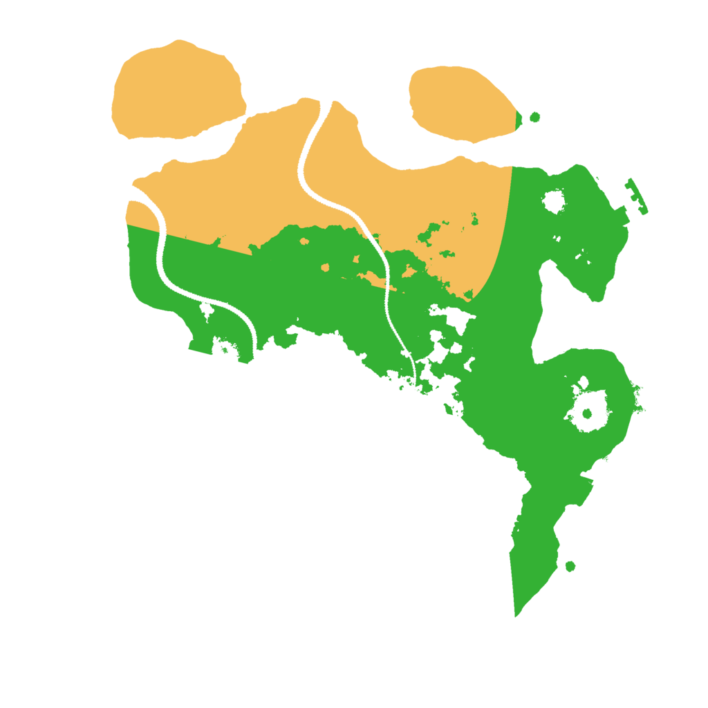 Biome Rust Map: Procedural Map, Size: 2800, Seed: 7821341