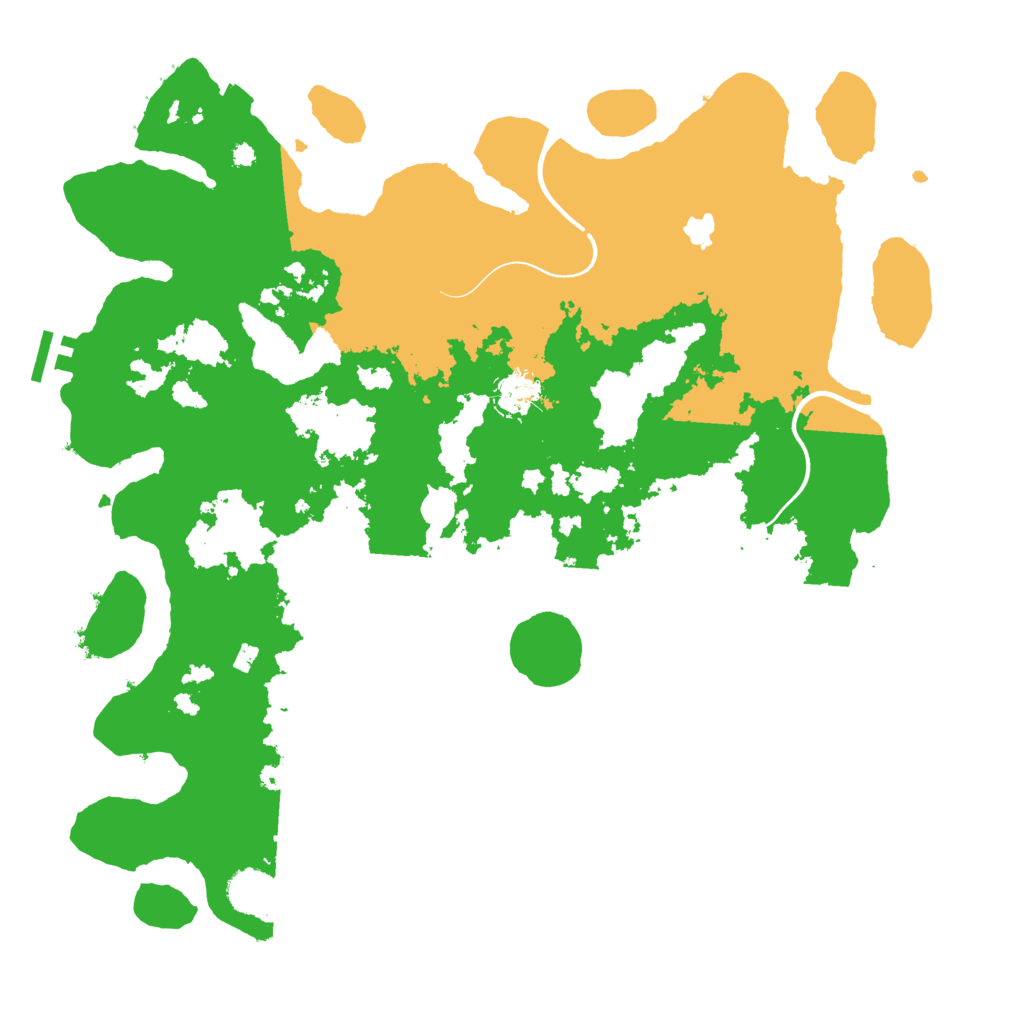 Biome Rust Map: Procedural Map, Size: 4000, Seed: 1331810893