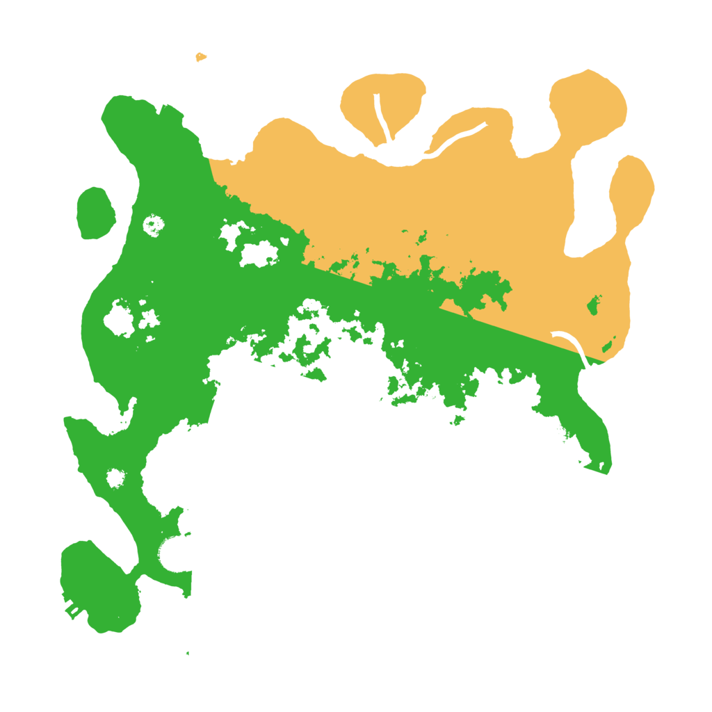 Biome Rust Map: Procedural Map, Size: 3500, Seed: 2139053860