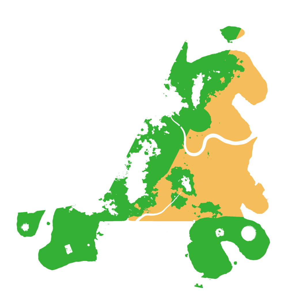 Biome Rust Map: Procedural Map, Size: 3500, Seed: 1948143570