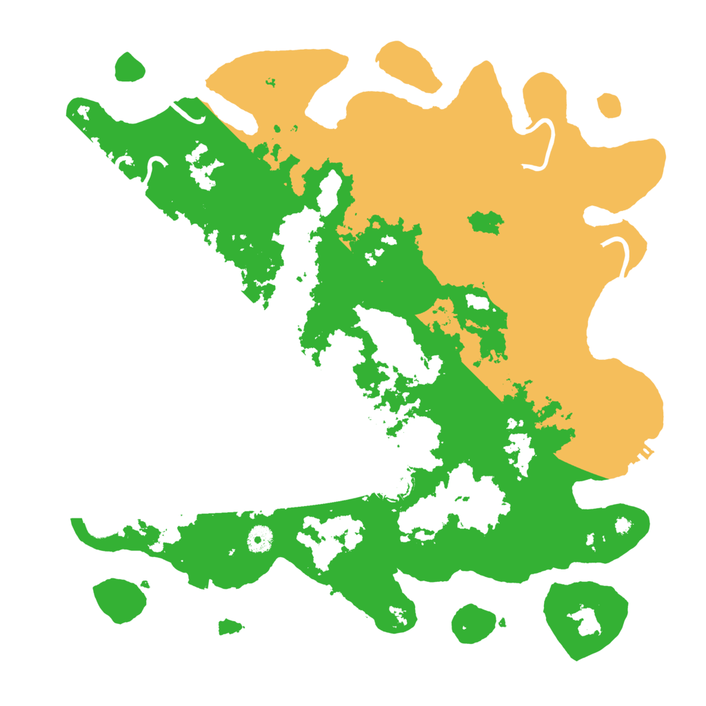 Biome Rust Map: Procedural Map, Size: 4000, Seed: 10738799