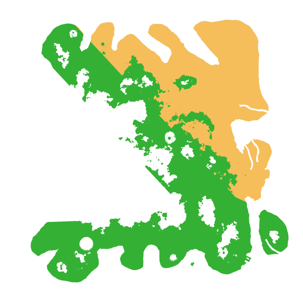 Biome Rust Map: Procedural Map, Size: 4000, Seed: 10973168