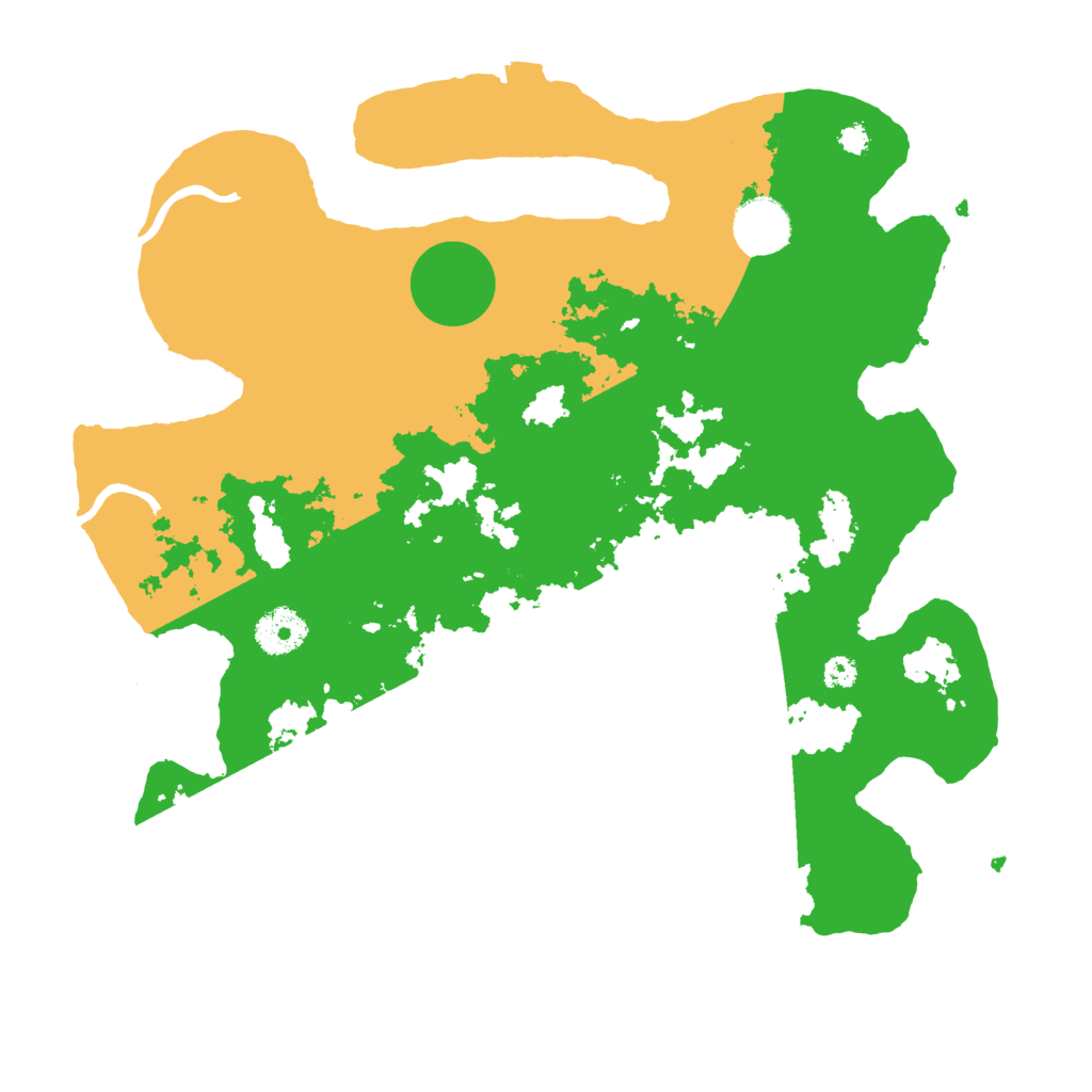 Biome Rust Map: Procedural Map, Size: 3400, Seed: 42306305