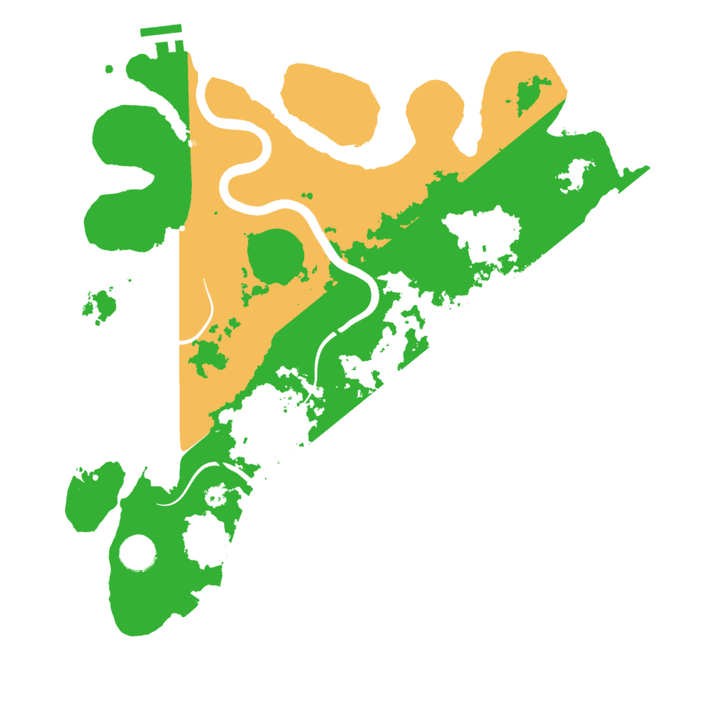 Biome Rust Map: Procedural Map, Size: 3500, Seed: 1567479066