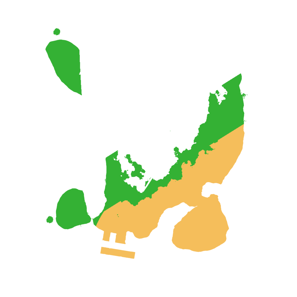 Biome Rust Map: Procedural Map, Size: 1750, Seed: 1408239154