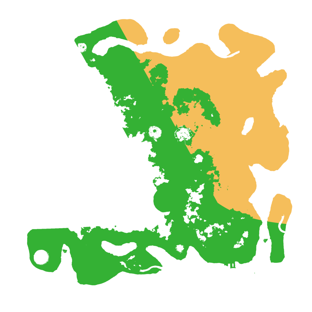 Biome Rust Map: Procedural Map, Size: 3700, Seed: 1209680333