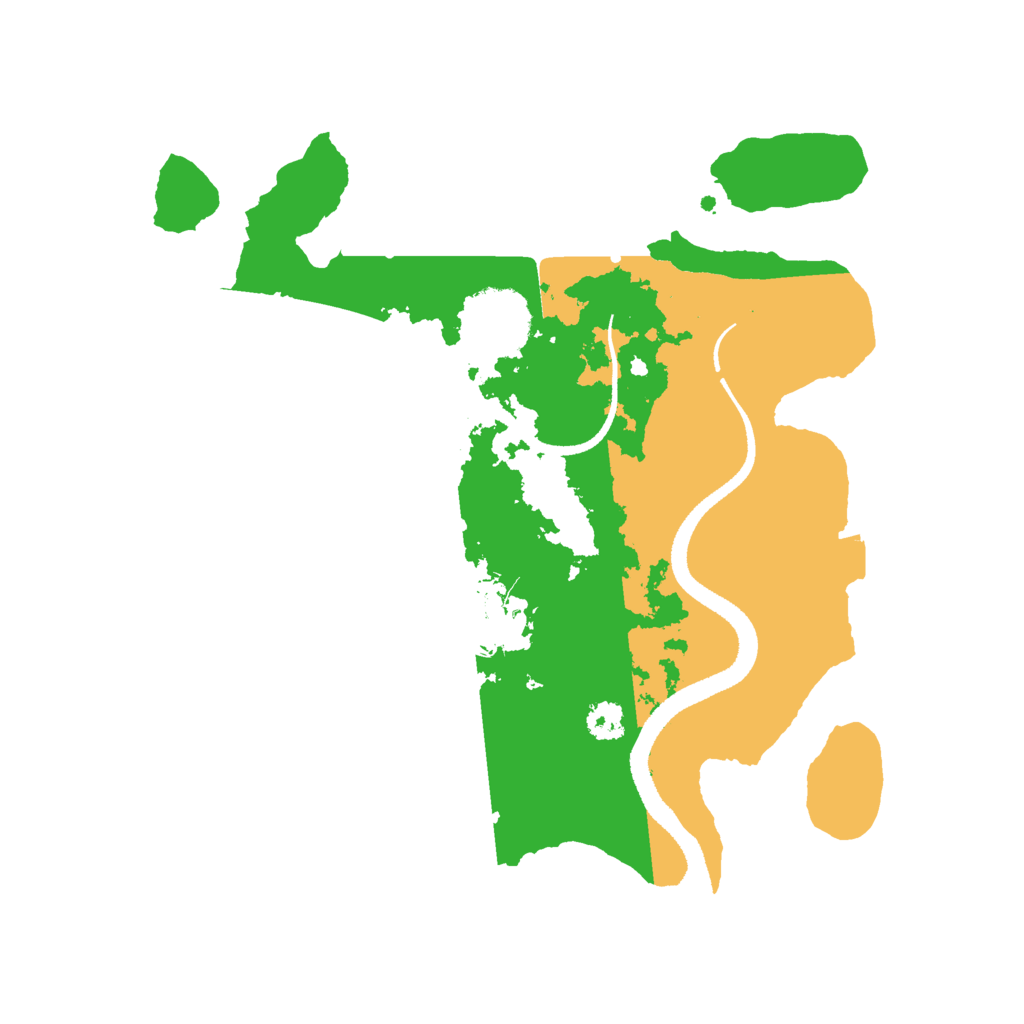 Biome Rust Map: Procedural Map, Size: 2700, Seed: 234006049