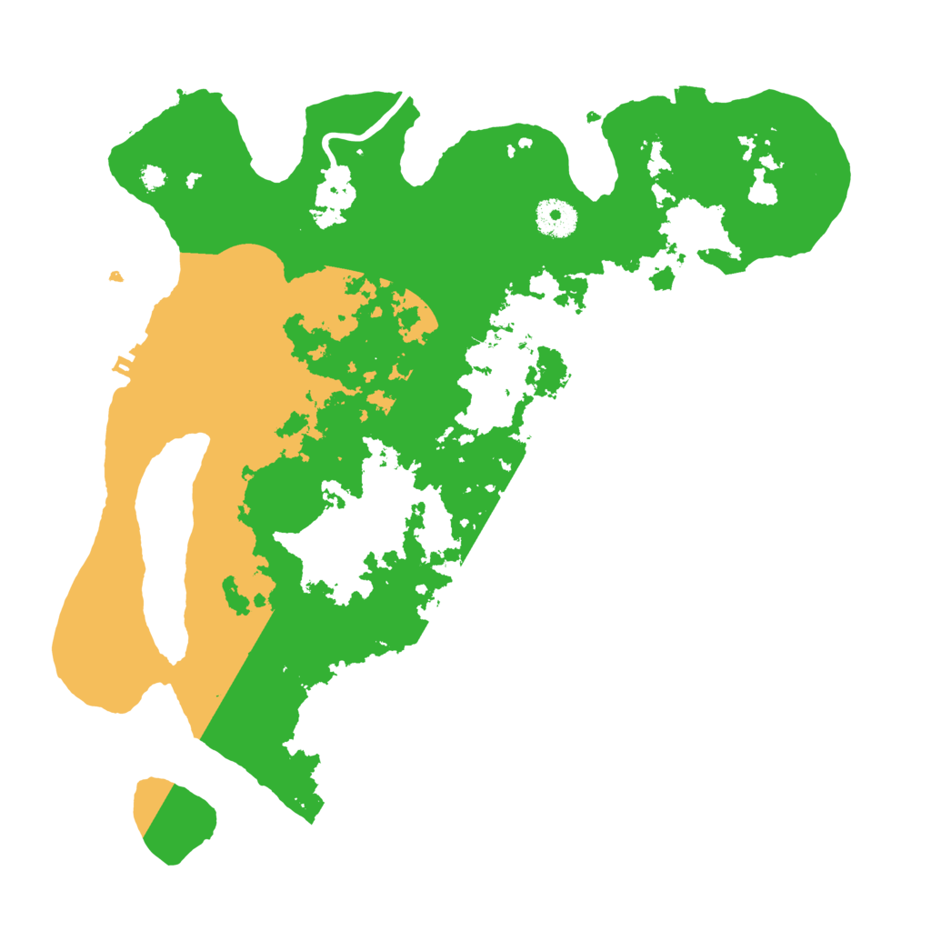 Biome Rust Map: Procedural Map, Size: 3500, Seed: 1424967087