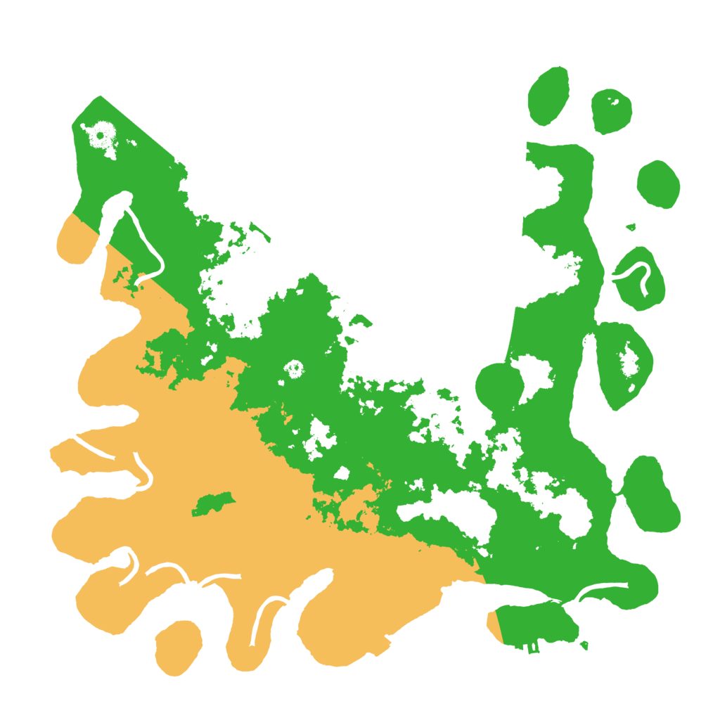 Biome Rust Map: Procedural Map, Size: 4000, Seed: 141547997