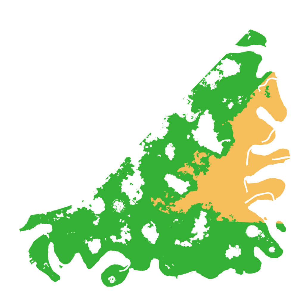 Biome Rust Map: Procedural Map, Size: 4500, Seed: 95482423