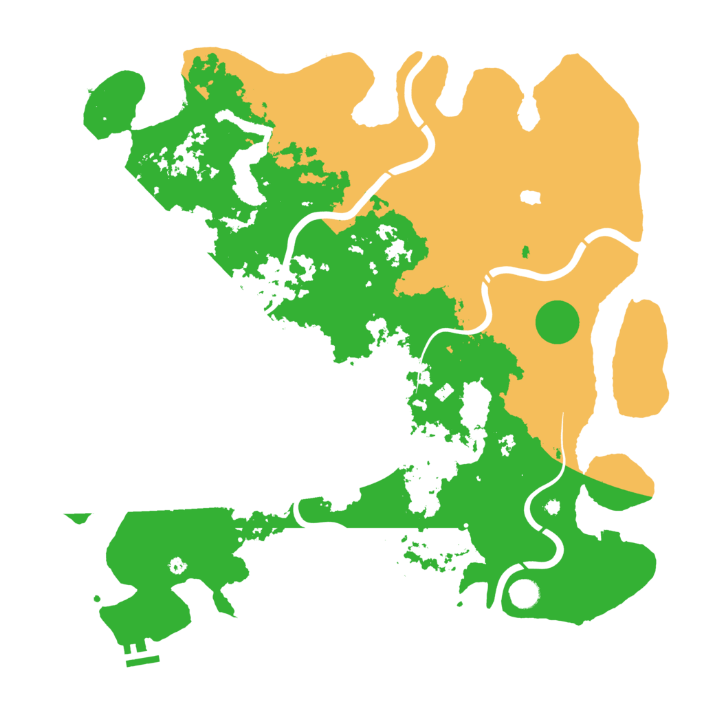 Biome Rust Map: Procedural Map, Size: 4250, Seed: 1102681446