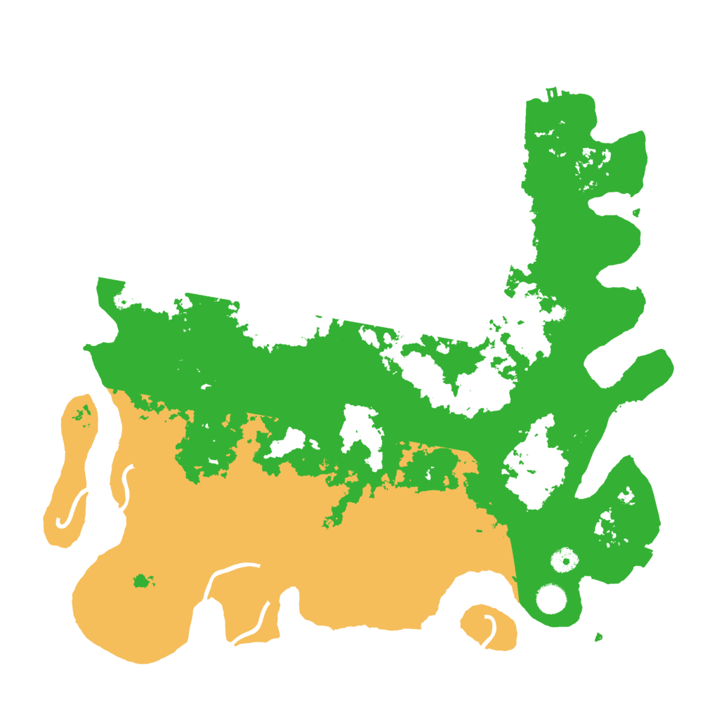 Biome Rust Map: Procedural Map, Size: 4250, Seed: 45959418