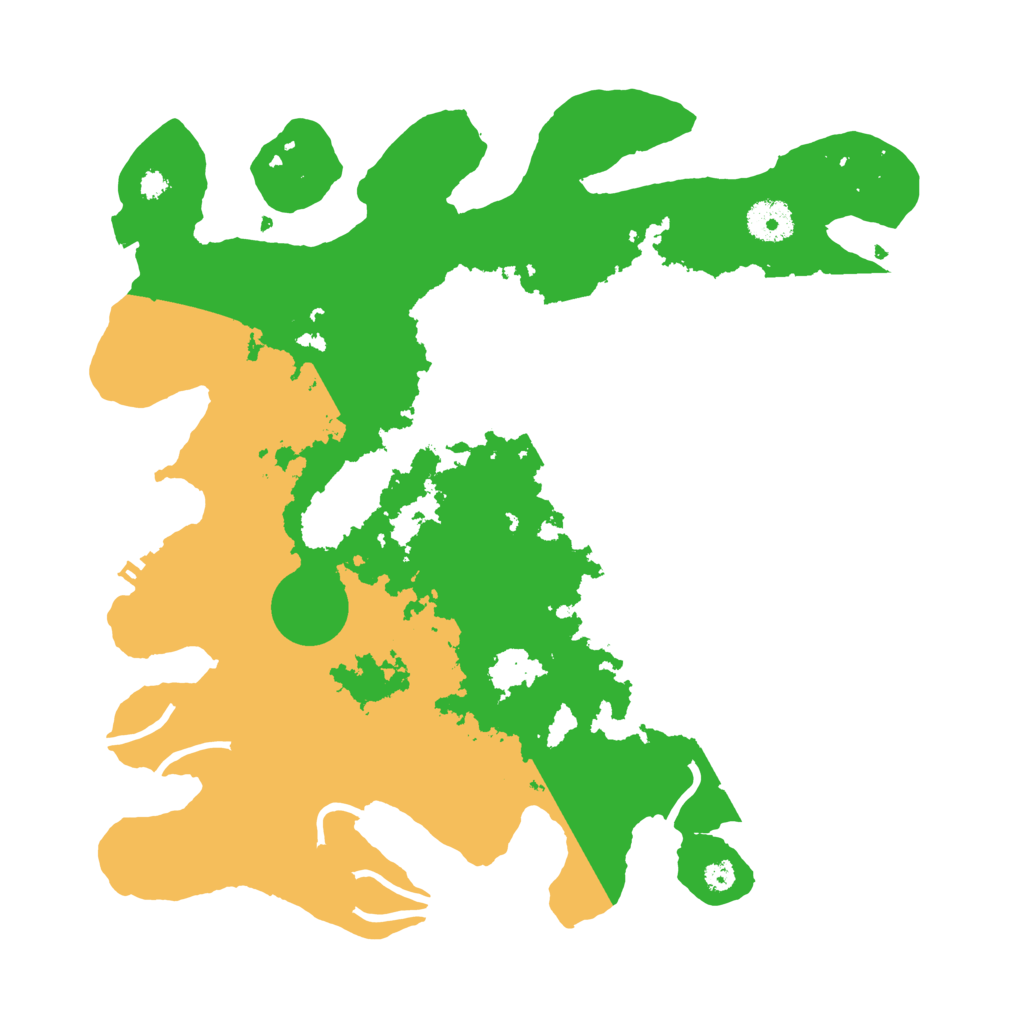 Biome Rust Map: Procedural Map, Size: 3500, Seed: 1737986927