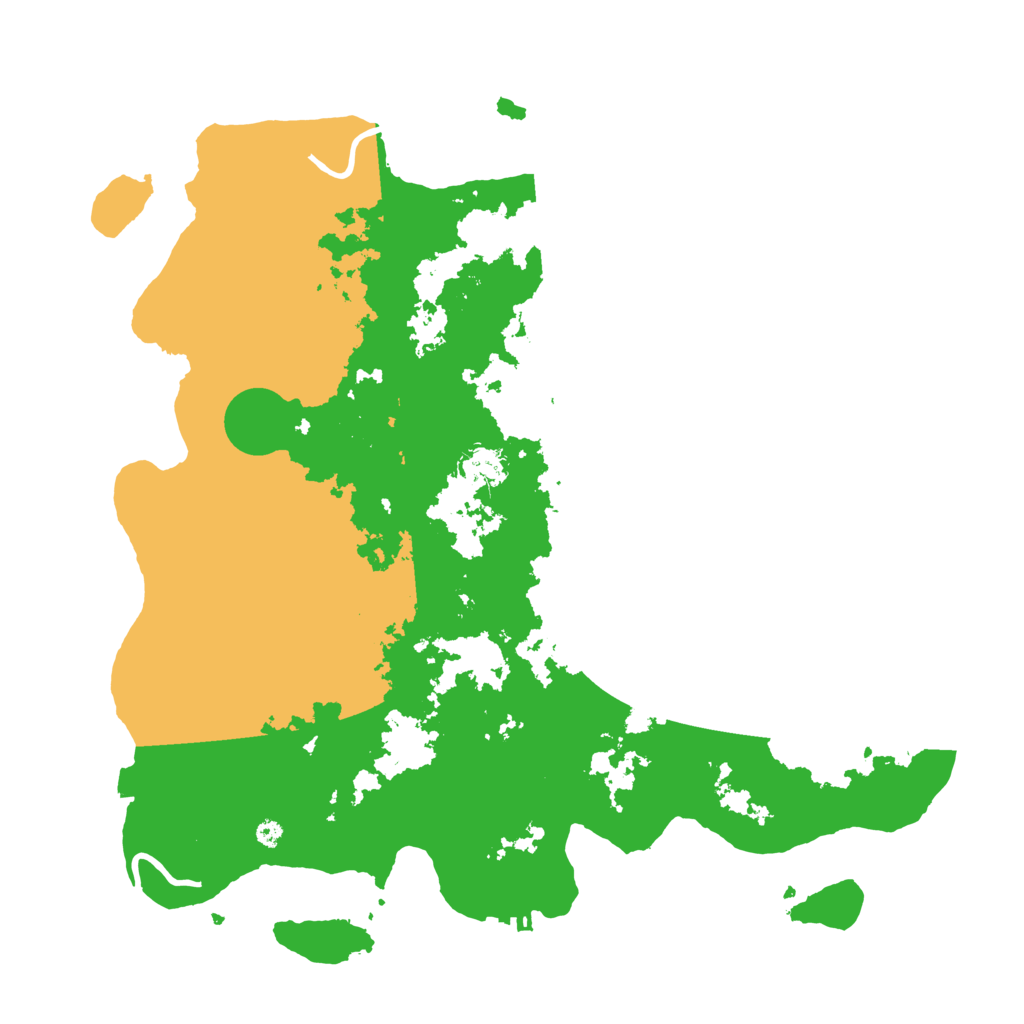 Biome Rust Map: Procedural Map, Size: 4000, Seed: 6728