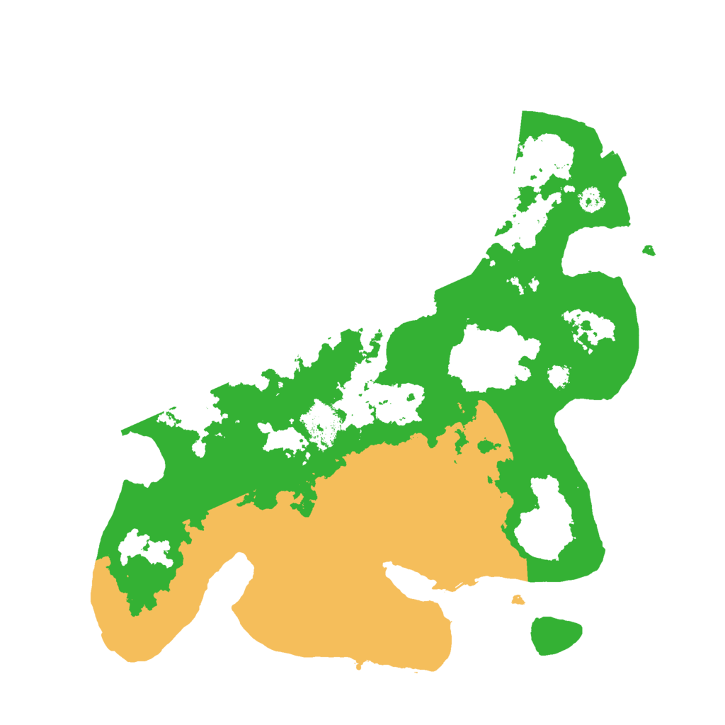 Biome Rust Map: Procedural Map, Size: 3000, Seed: 45220315