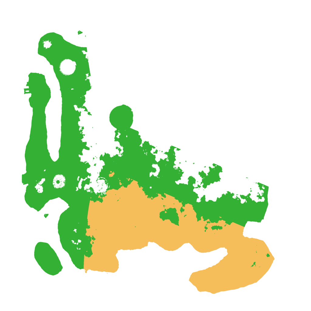 Biome Rust Map: Procedural Map, Size: 3500, Seed: 1465210913