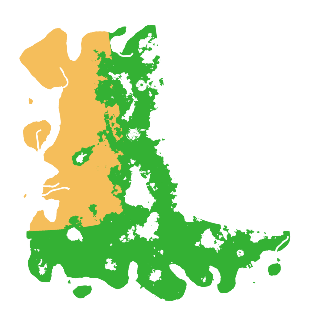 Biome Rust Map: Procedural Map, Size: 4500, Seed: 513125450