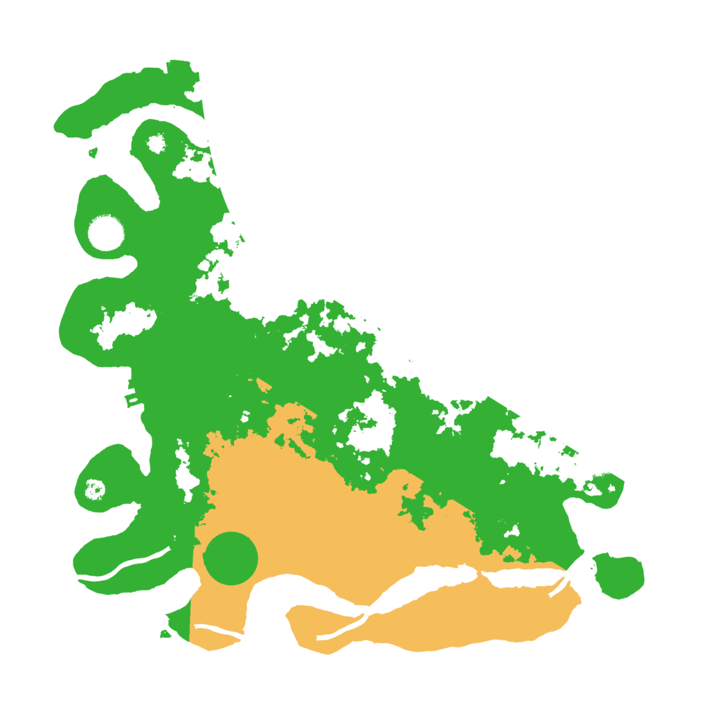 Biome Rust Map: Procedural Map, Size: 3500, Seed: 1178751603