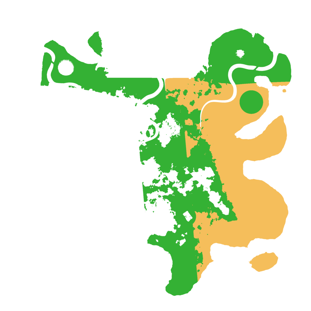 Biome Rust Map: Procedural Map, Size: 3500, Seed: 1501438085