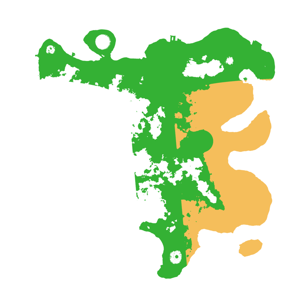 Biome Rust Map: Procedural Map, Size: 3500, Seed: 1501438085
