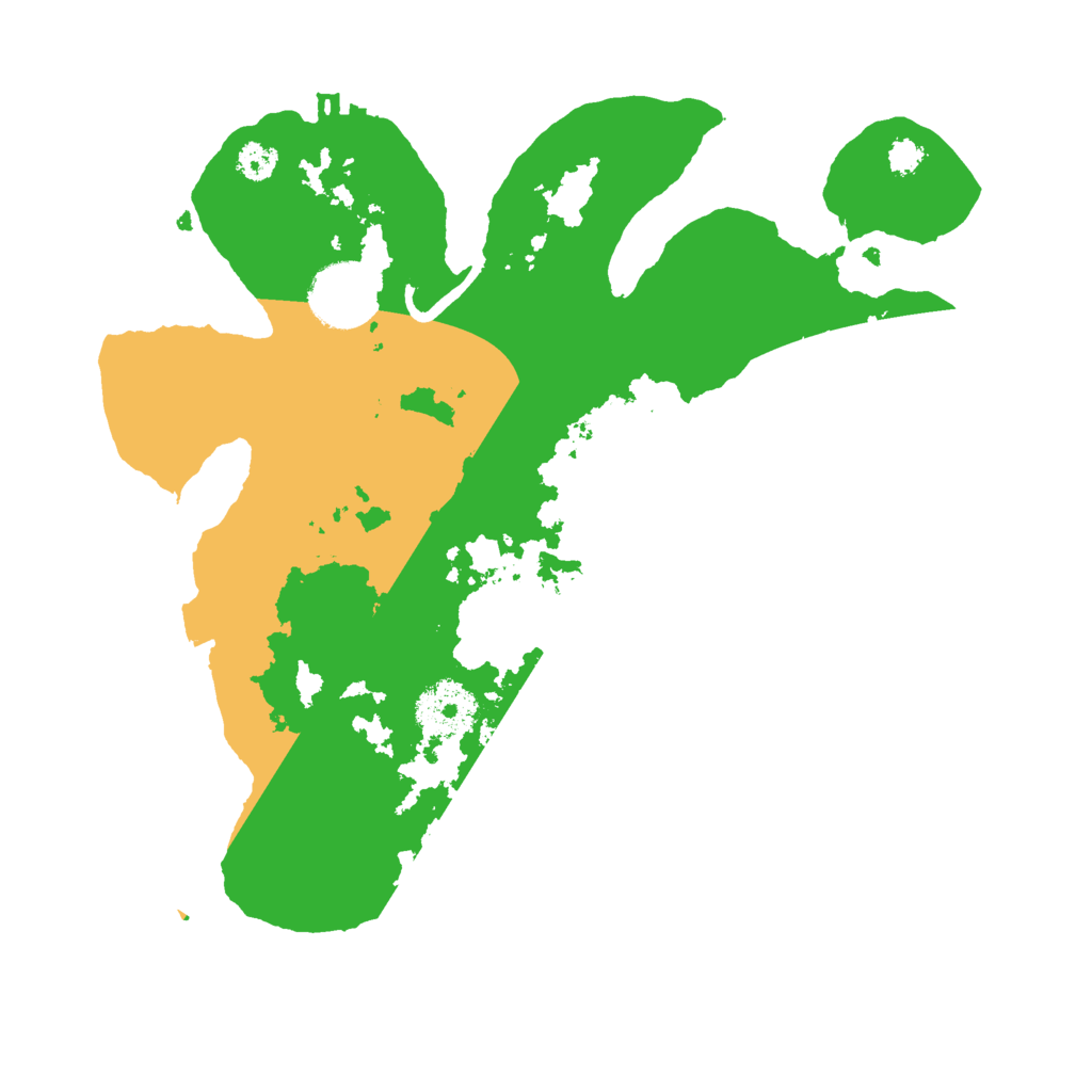 Biome Rust Map: Procedural Map, Size: 2900, Seed: 12503