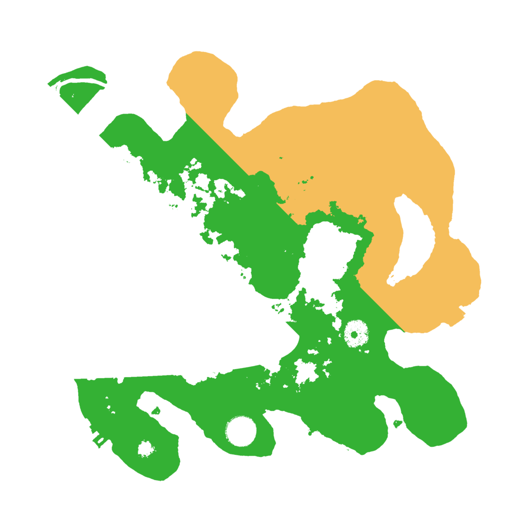 Biome Rust Map: Procedural Map, Size: 3000, Seed: 7655566