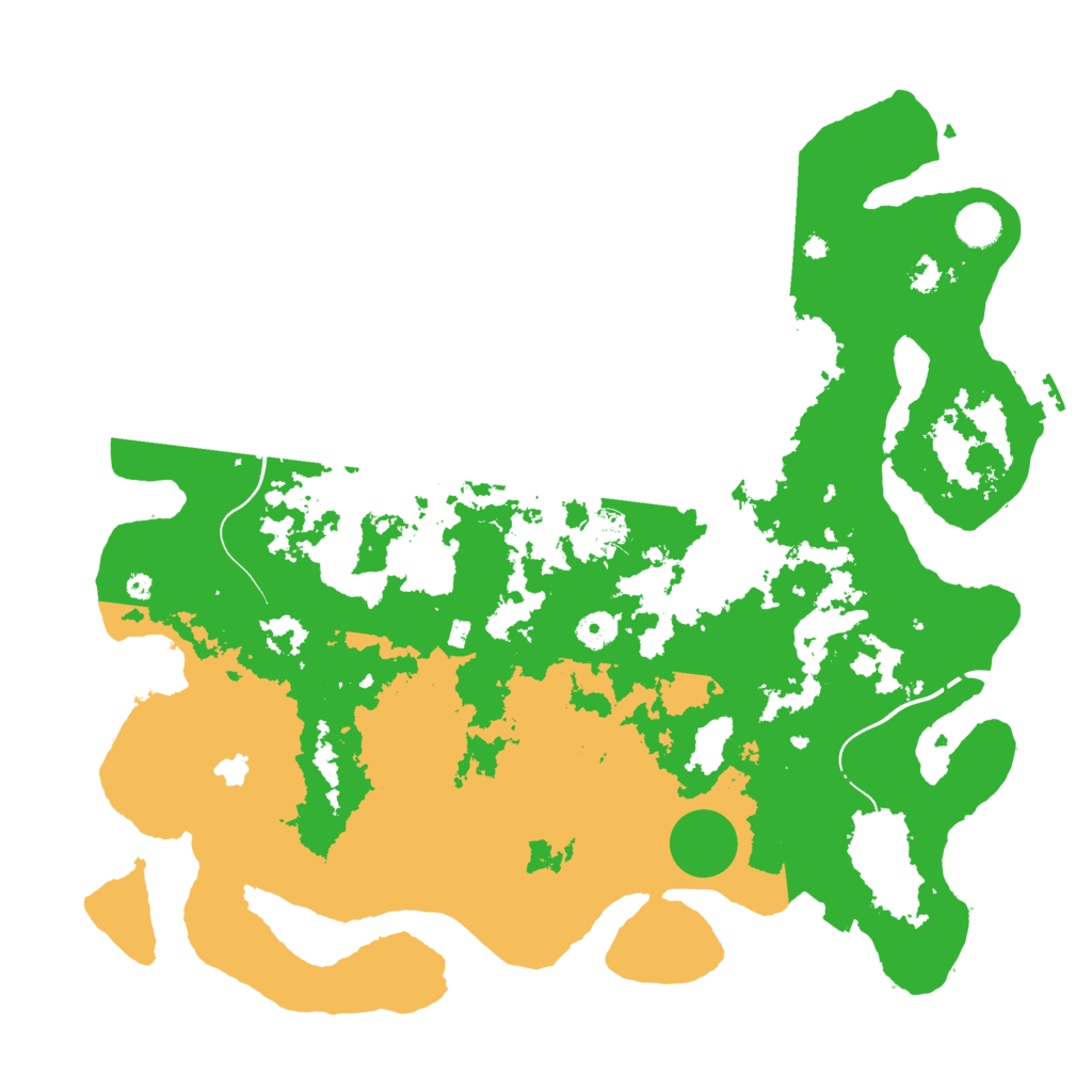 Biome Rust Map: Procedural Map, Size: 4250, Seed: 17648