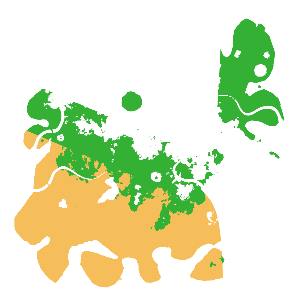 Biome Rust Map: Procedural Map, Size: 4250, Seed: 706157248