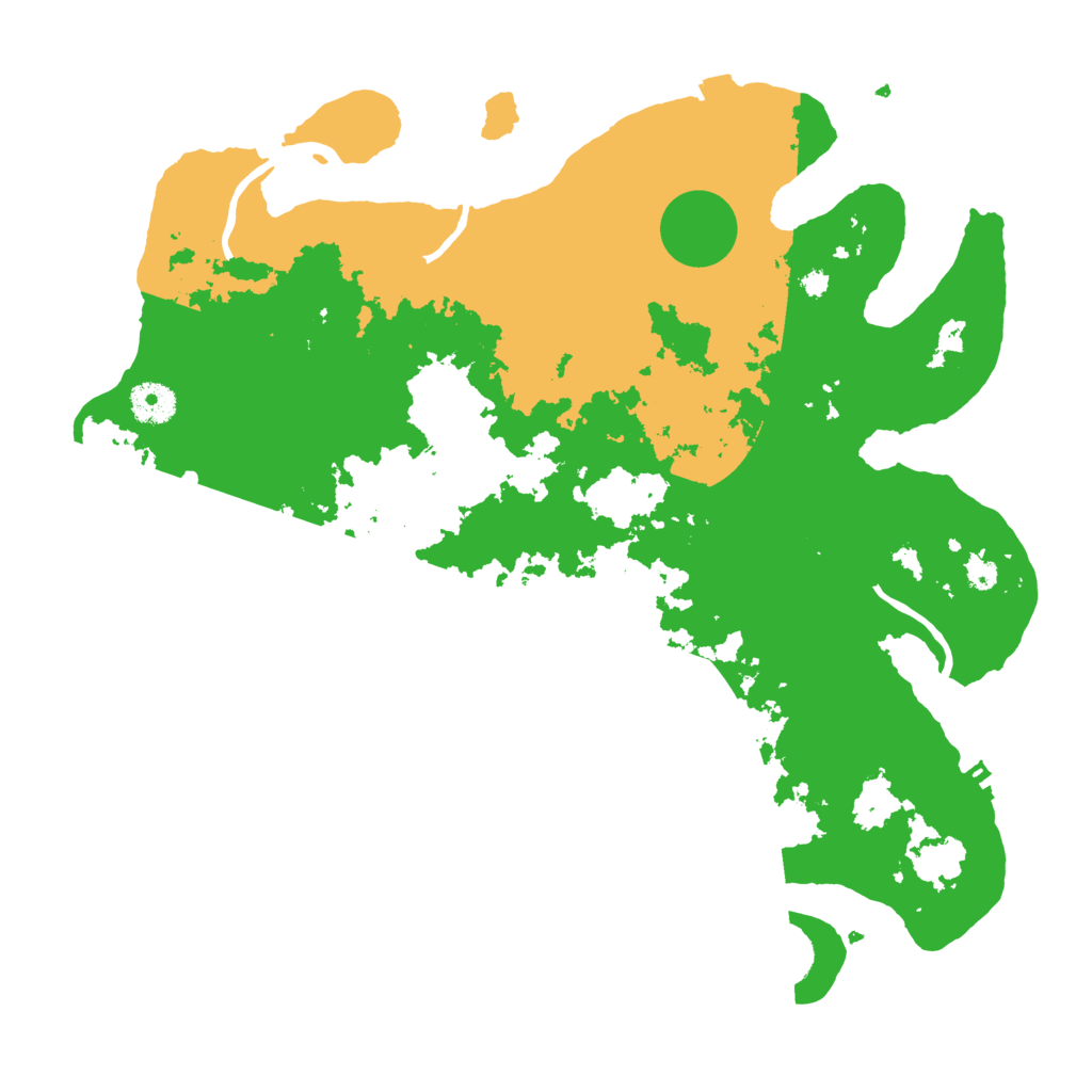 Biome Rust Map: Procedural Map, Size: 3750, Seed: 45148024