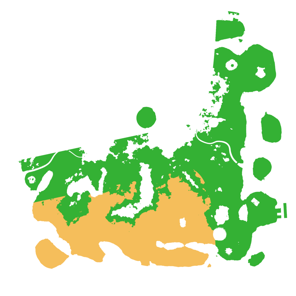 Biome Rust Map: Procedural Map, Size: 4000, Seed: 1608398771