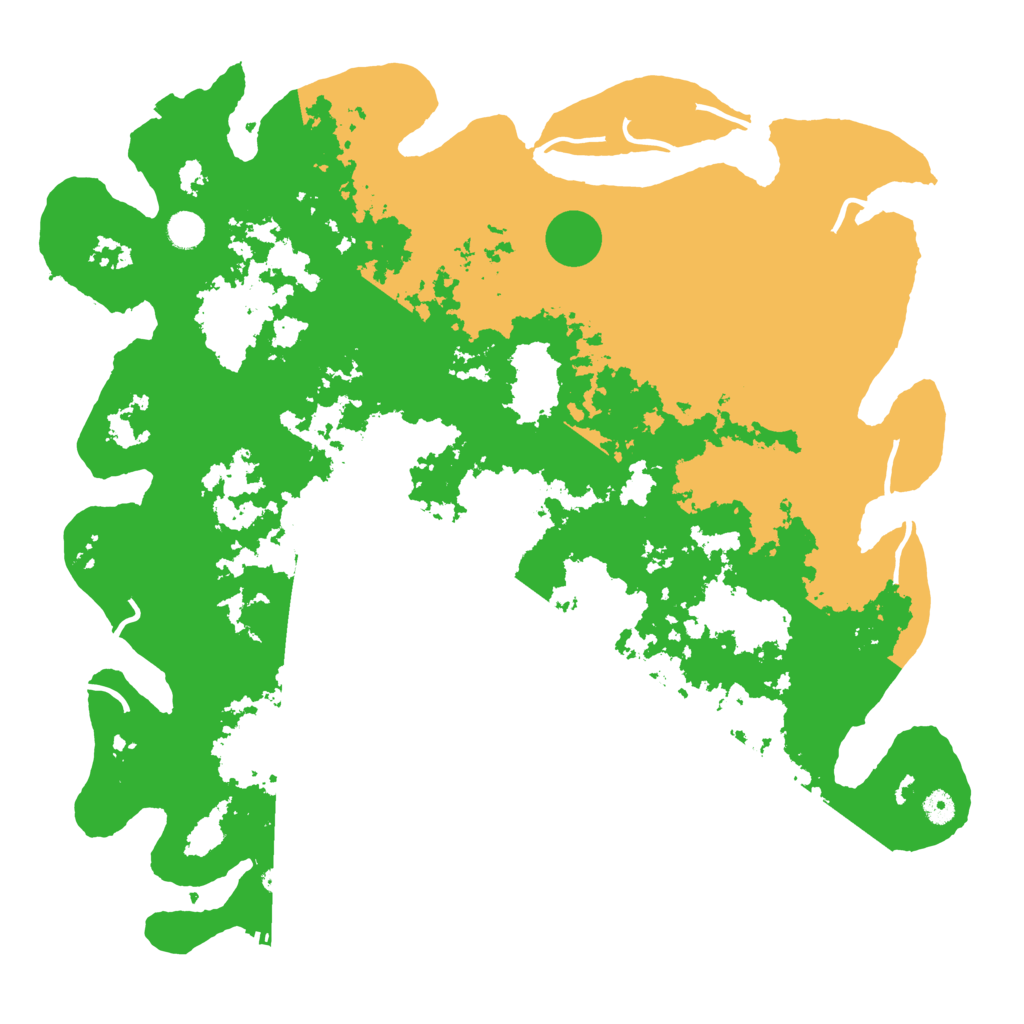 Biome Rust Map: Procedural Map, Size: 4800, Seed: 200995635