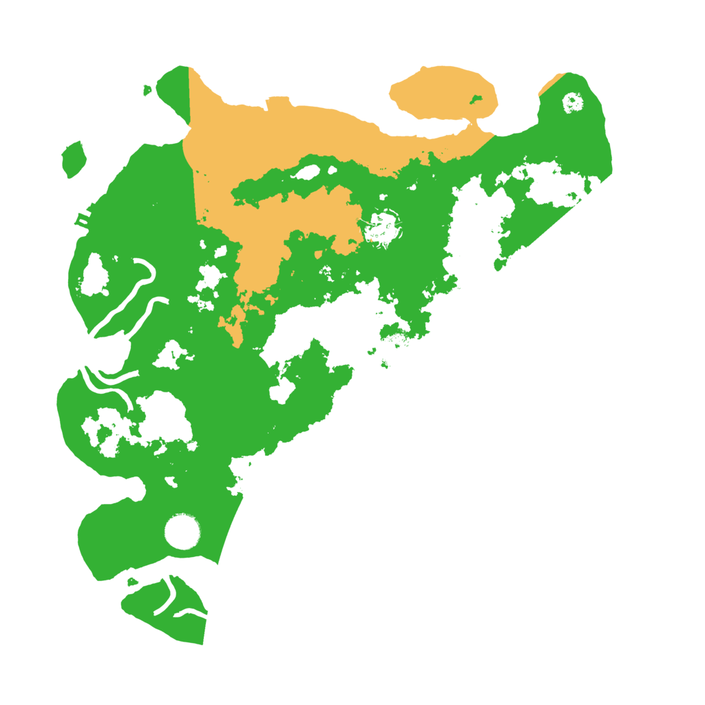 Biome Rust Map: Procedural Map, Size: 3500, Seed: 1873401278