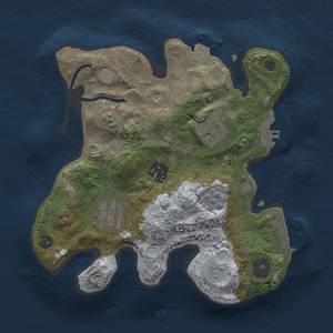 Thumbnail Rust Map: Procedural Map, Size: 2500, Seed: 987932729, 11 Monuments