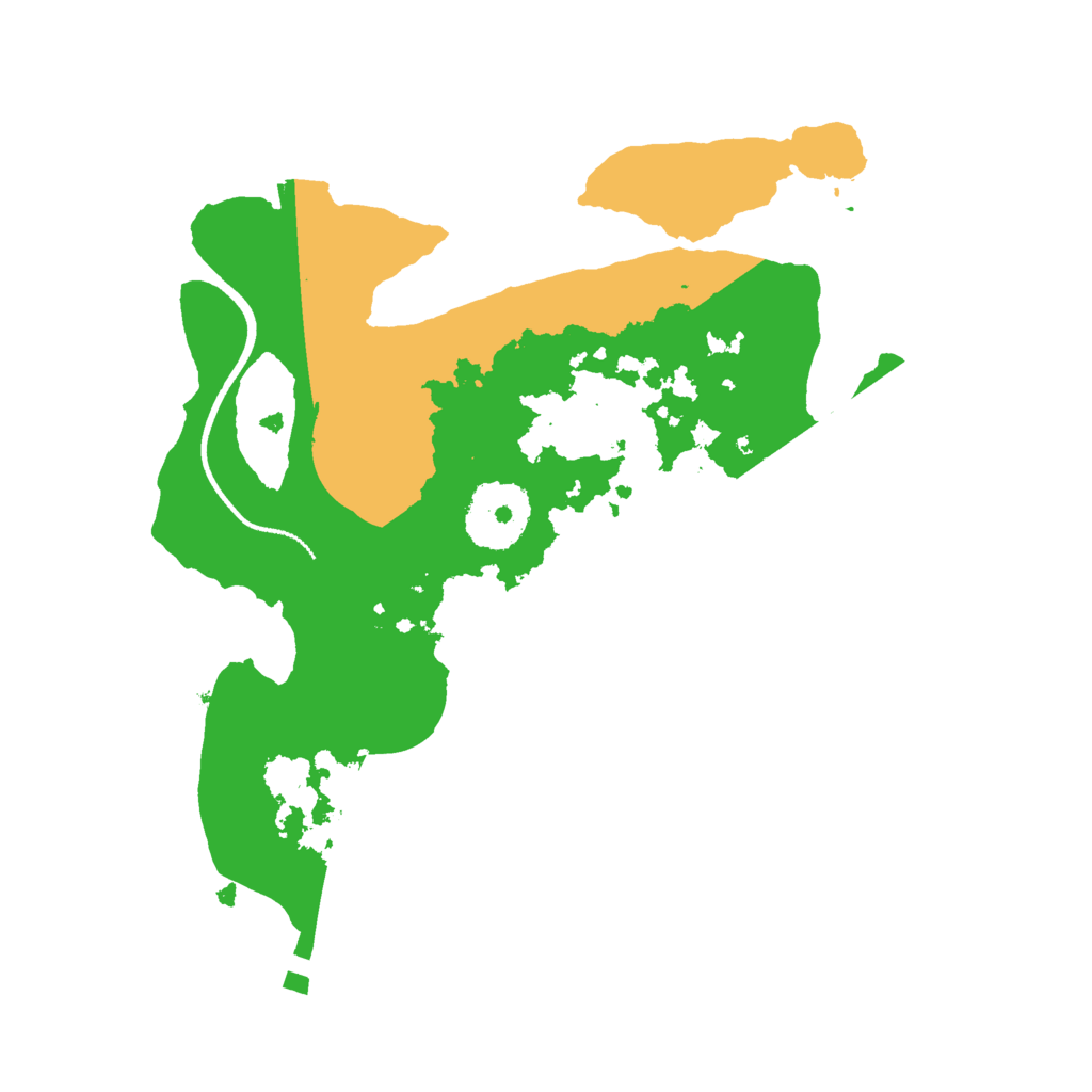 Biome Rust Map: Procedural Map, Size: 2500, Seed: 1920826537