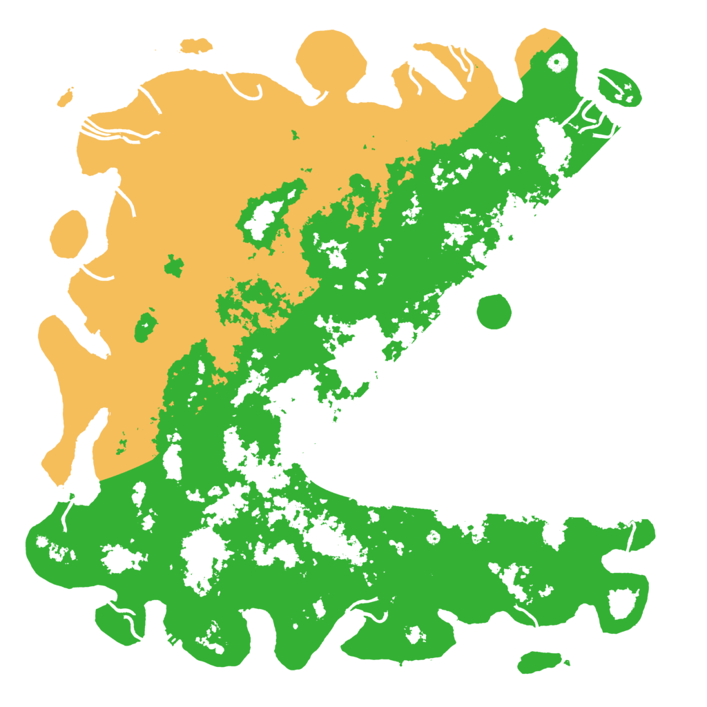 Biome Rust Map: Procedural Map, Size: 5500, Seed: 679426955