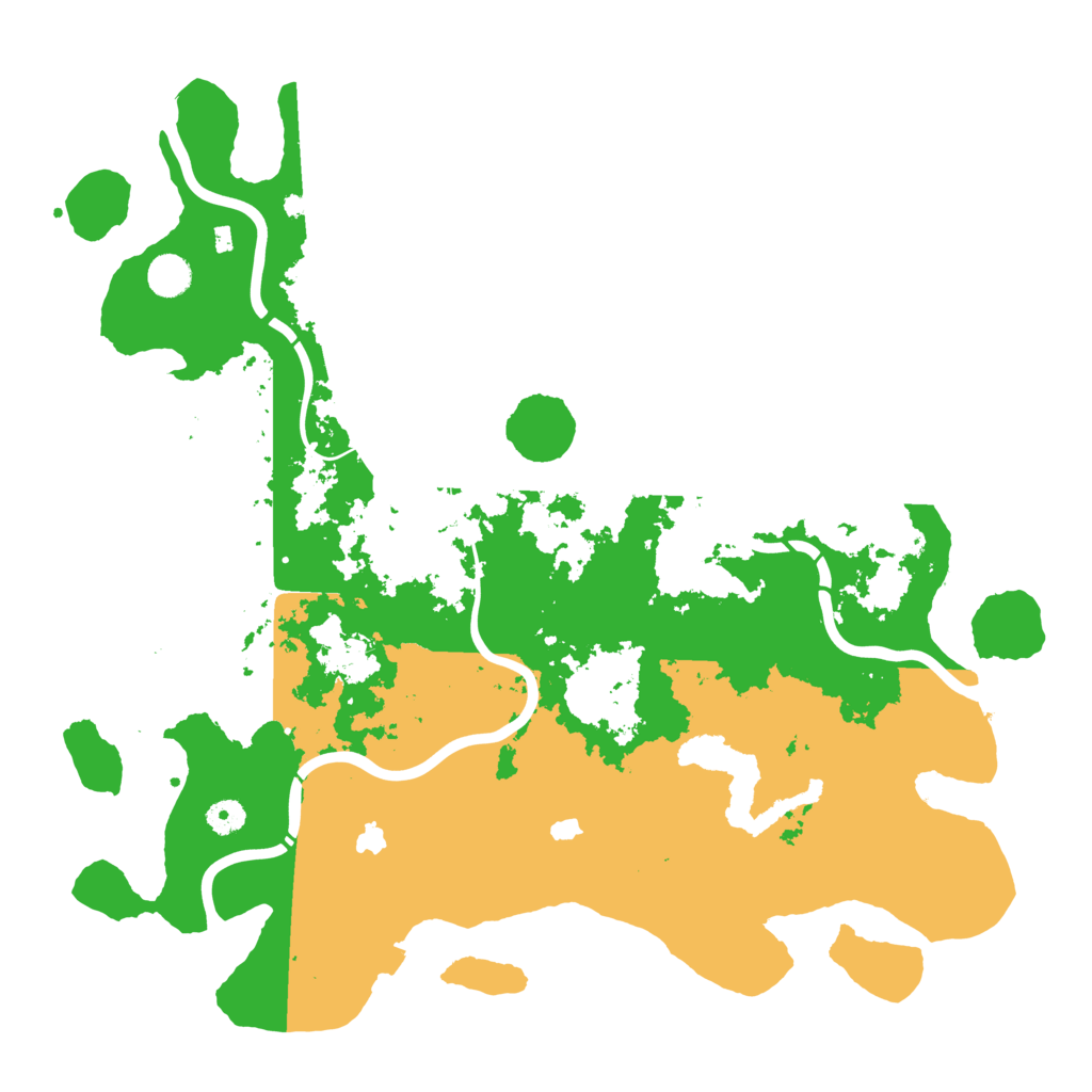 Biome Rust Map: Procedural Map, Size: 4500, Seed: 8585