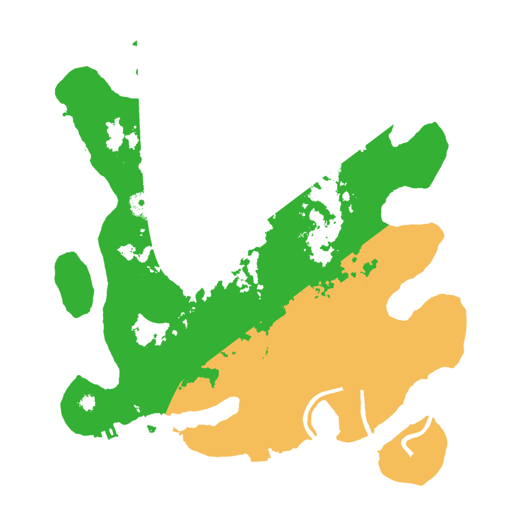Biome Rust Map: Procedural Map, Size: 3000, Seed: 20974913